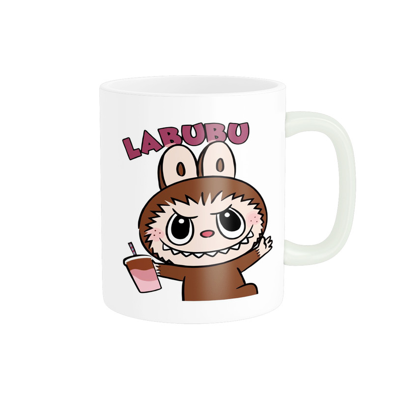 ماگ پاد آفرین مدل فانتزی طرح عروسک لبوبو Labubu ترند کد p10738