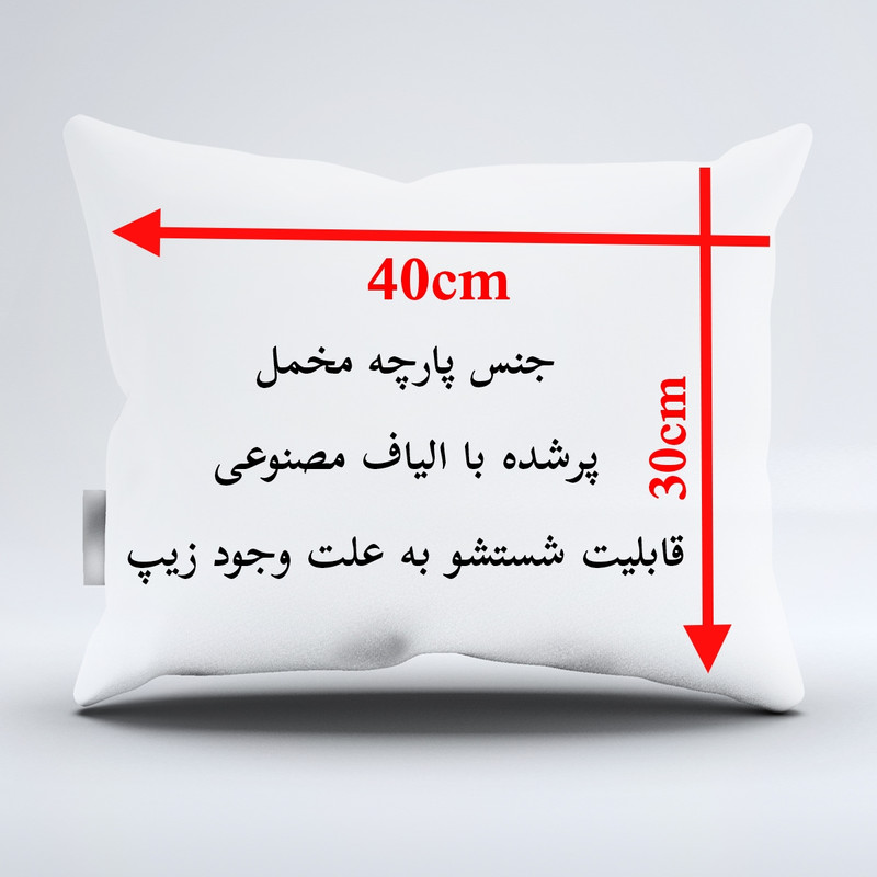 بالش نوزاد پاد آفرین مدل دخترانه کیوت طرح اسم دلانا کد p01260