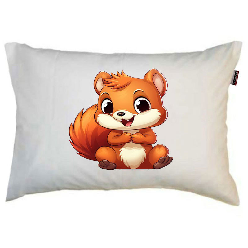 بالش کودک ناریکو مدل بچه گانه طرح سنجاب بامزه کد 01154