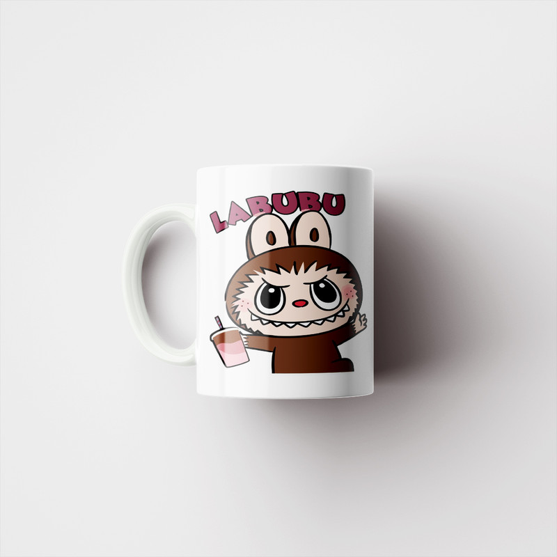 ماگ پاد آفرین مدل فانتزی طرح عروسک لبوبو Labubu ترند کد p10738