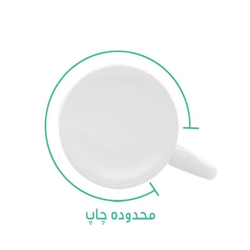 ماگ پادآفرین مدل روز جهانی دختر مبارک کد p736